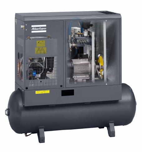 GX2-11噴油螺桿空壓機，2-11 kW / 3-15 hp