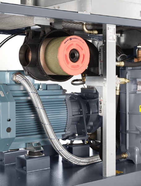 噴油螺桿壓縮機，30-90 kW/40-125 hp